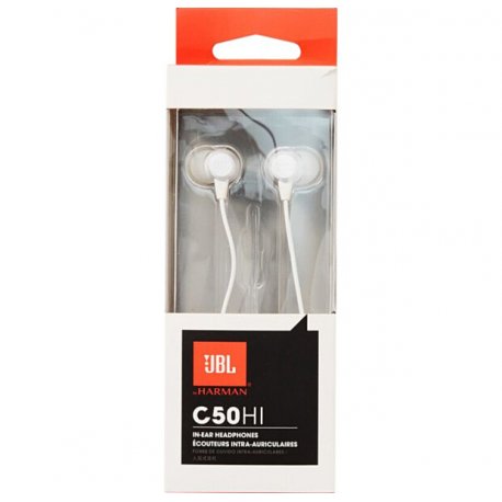 Навушники JBL C50HI White (JBLC50HIWHT)