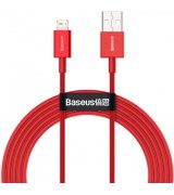 Кабель Baseus Superior Series Fast Charging Data Cable USB to Lightning 2.4A 1m Red (CALYS-A09)