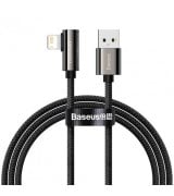 Кабель Baseus Legend Series Elbow Fast Charging Lightning 2.4A (1m) Black (CALCS-01)