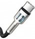 Кабель Baseus Cafule Metal Type-C to Type-C 100W (1m) Black (CATJK-C01)