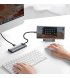 HUB Baseus Metal Gleam Multifunctional 7-in-1 (2xUSB3.0 + 4HKHD + 2xType-C + PD + TF + SD) Grey (WKWG20113)