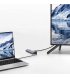 HUB Baseus Metal Gleam Multifunctional 7-in-1 (2xUSB3.0 + 4HKHD + 2xType-C + PD + TF + SD) Grey (WKWG20113)