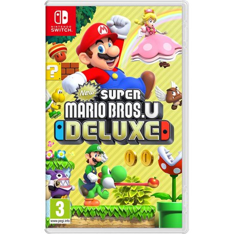 Игра New Super Mario Bros. U Deluxe (Nintendo Switch, Русские субтитры)