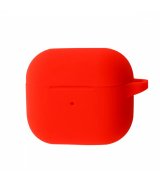 Чехол Silicone Case New with Carbine для Airpods 3 Red