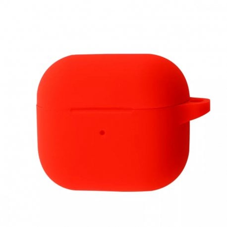 Чехол Silicone Case New with Carbine для Airpods 3 Red