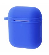 Чехол Silicone Case Shock-proof для Airpods 1/2 Blue