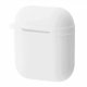 Чехол Silicone Case Shock-proof для Airpods 1/2 White