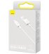 Кабель Baseus Superior Series Fast Charging Data Cable USB to Micro USB 2A 1m White (CAMYS-02)