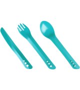 Вилка, ложка, нож Lifeventure Ellipse Cutlery Teal (75015)
