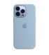 Чехол Apple iPhone 13 Pro Silicone Case with MagSafe Blue Fog (MN653)