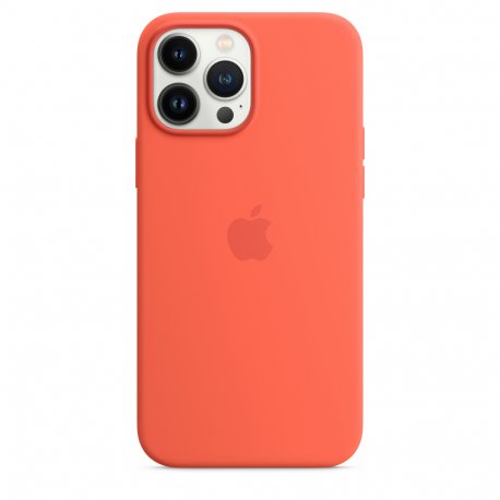 Чехол Apple iPhone 13 Pro Max Silicone Case with MagSafe Nectarine (MN6D3)