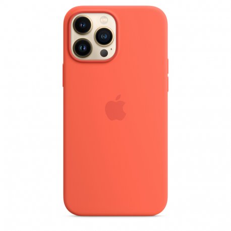 Чехол Apple iPhone 13 Pro Max Silicone Case with MagSafe Nectarine (MN6D3)