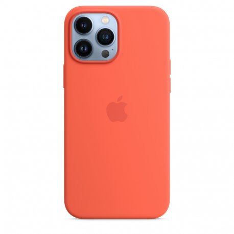 Чехол Apple iPhone 13 Pro Max Silicone Case with MagSafe Nectarine (MN6D3)