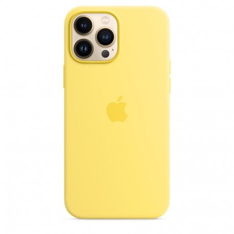 Чехол Apple iPhone 13 Pro Max Silicone Case with MagSafe Lemon Zest (MN6A3)