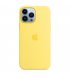 Чехол Apple iPhone 13 Pro Max Silicone Case with MagSafe Lemon Zest (MN6A3)