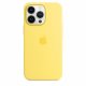 Чехол Apple iPhone 13 Pro Silicone Case with MagSafe Lemon Zest (MN663)