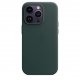 Чохол Apple iPhone 14 Pro Leather Case with MagSafe Forest Green (MPPH3) Чохол Apple iPhone 14 Pro Leather Case with MagSafe Forest Green (MPPH3)