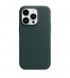 Чохол Apple iPhone 14 Pro Leather Case with MagSafe Forest Green (MPPH3)