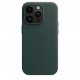 Чохол Apple iPhone 14 Pro Leather Case with MagSafe Forest Green (MPPH3) Чохол Apple iPhone 14 Pro Leather Case with MagSafe Forest Green (MPPH3)