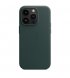 Чохол Apple iPhone 14 Pro Leather Case with MagSafe Forest Green (MPPH3)