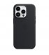 Чохол Apple iPhone 14 Pro Leather Case with MagSafe Midnight (MPPG3)