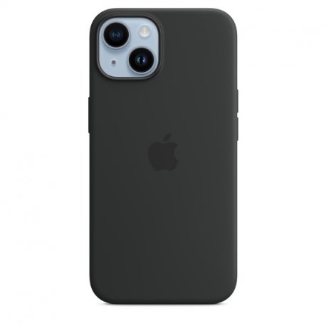 Чехол Apple iPhone 14 Silicone Case with MagSafe Midnight (MPRU3)