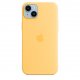 Чехол Apple iPhone 14 Plus Silicone Case with MagSafe Sunglow (MPTD3)