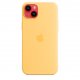 Чохол Apple iPhone 14 Plus Silicone Case with MagSafe Sunglow (MPTD3)