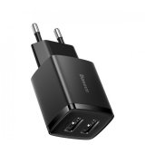 Сетевое зарядное устройство Baseus Compact Charger 2U 10.5W EU Black (CCXJ010201)