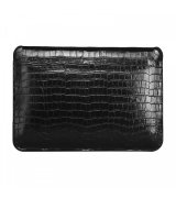 Чохол-конверт WIWU Case Skin Pro Croco Geniunie Leather Sleeve для MacBook Pro 14 (2021) Black