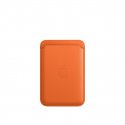 Чехол-бумажник Apple iPhone Leather Wallet with MagSafe Orange (MPPY3)
