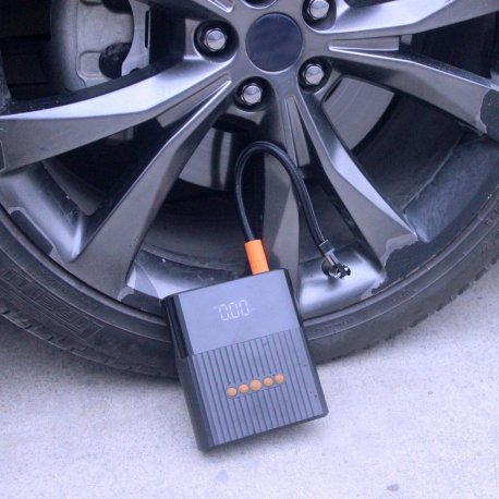 Стартер для авто + компрессор + универсальная батарея 4Smarts Jump Starter Compressor PitStop 8800mAh Black