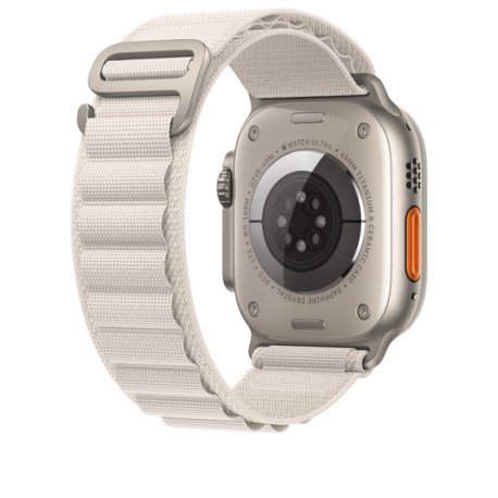 Ремінець Alpine Loop Band для Apple Watch 49mm Starlight - Large (MQE73)