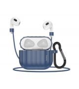 Чехол Hoco WB22 Silicone Case для AirPods 3 Dark Blue