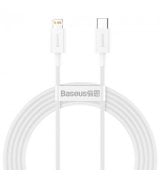 Кабель Baseus Superior Series Fast Charging Data Cable Type-C to Lightning PD 20W 2m White (CATLYS-C02)