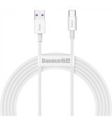 Кабель Baseus Superior Series Fast Charging Data Cable USB to Type-C 66W 2m White (CATYS-A02)