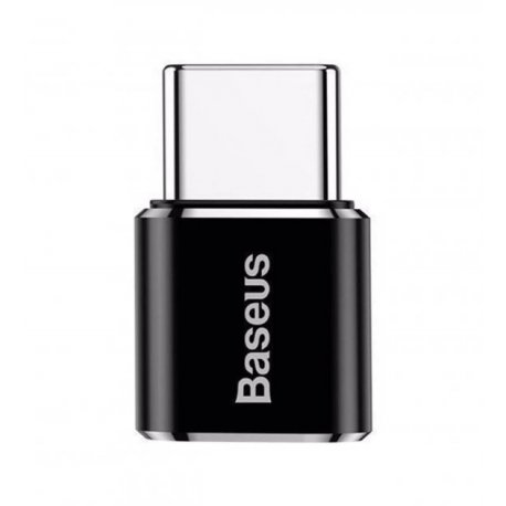 Переходник Baseus OTG Micro-USB to Type-C Black (CAMOTG-01)