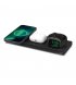 Беспроводное зарядное устройство Belkin 3in1 MagSafe PRO Black (WIZ016VFBK)