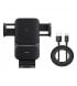 Автодержатель с беспроводным ЗУ Baseus Wisdom Auto Alignment 15W Black (CGZX000001)