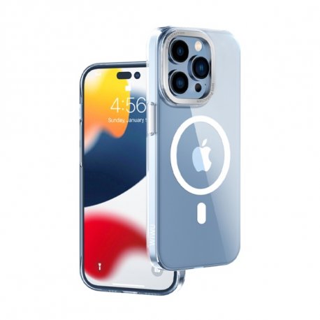 Чохол WIWU Ultra Thin Magnetic Crystal Series Case для iPhone 14 Pro Transparent