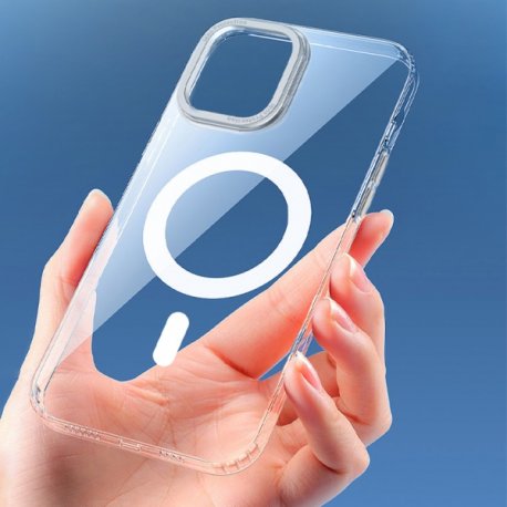 Чохол WIWU Ultra Thin Magnetic Crystal Series Case для iPhone 14 Pro Transparent