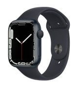 Б/у Apple Watch Series 7 45mm (GPS) Midnight Aluminum Case with Midnight Sport Band (MKN53)