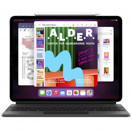 Apple iPad Pro (M2) 2022 11" 2TB Wi-Fi+4G Silver (MNYM3)
