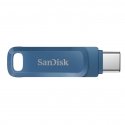 Флеш накопитель SanDisk Ultra Dual Go Type-C 256GB 150 Mb/s USB3.1 Navy Blue (SDDDC3-256G-G46NB)