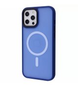 Чехол WAVE Matte Colorful Case with MagSafe для iPhone 12/12 Pro Blue