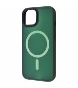 Чехол WAVE Matte Colorful Case with MagSafe для iPhone 14 Green