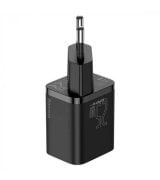 Мережевий зарядний пристрій Baseus Super Si Quick Charger 1C 25W EU Black (CCSP020101)