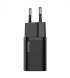 Сетевое зарядное устройство Baseus Super Si Quick Charger 1C 25W EU Black (CCSP020101)