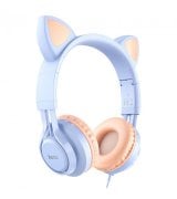 Наушники Hoco W36 Cat ear headphones Blue