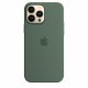 Чехол Apple iPhone 13 Pro Max Silicone Case with MagSafe Eucalyptus (MN6C3)